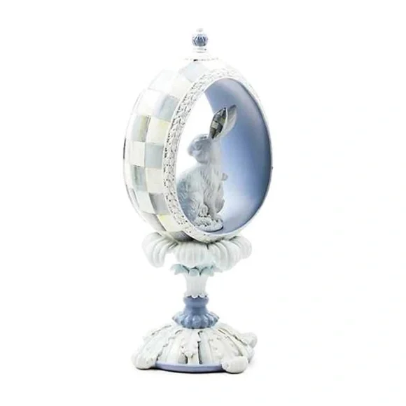 MacKenzie-Childs Blue and White Vanity Tray - Picture 4 of 4